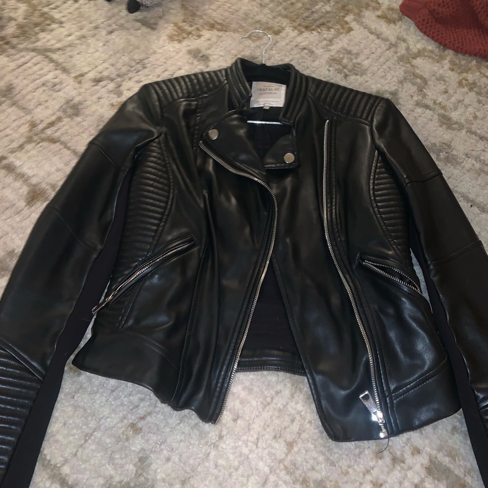 Trafulal leather jacket